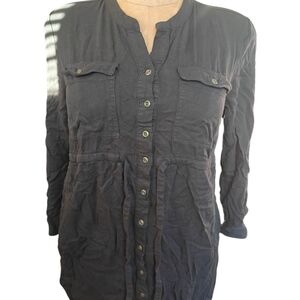 Old Navy Black Maternity Shirt